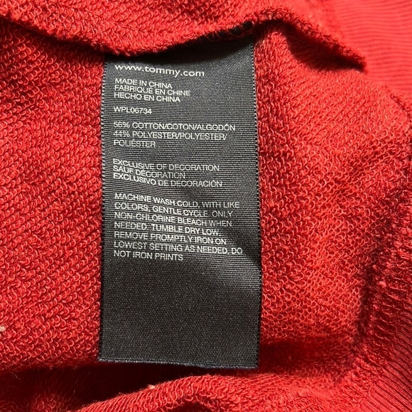 2/$15 Boys, Tommy Hilfiger zip up hoodie - Picture 4 of 4
